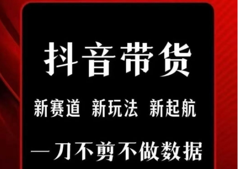 抖音短视频一刀不剪带货，不剪辑，不直播，每天发个视频，等着出单获取带货佣金-清风网创资源站