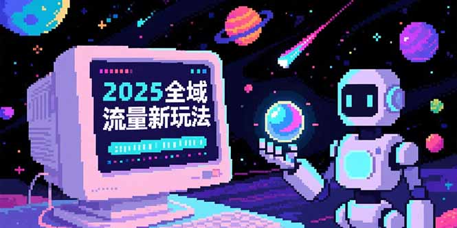 2025全域流量新玩法，O5A无潜入池方法论，基础逻辑+实战技巧全解析-清风网创资源站