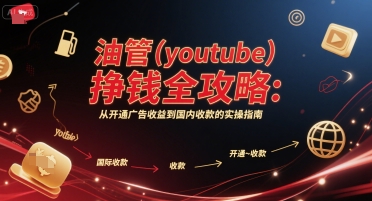 油管(youtube)挣钱全攻略：从开通广告收益到国内收款的实操指南-清风网创资源站